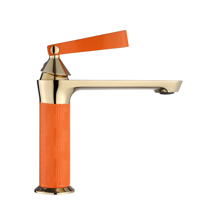 Brass Hot and Cold Bathroom Basin Mixer Faucet