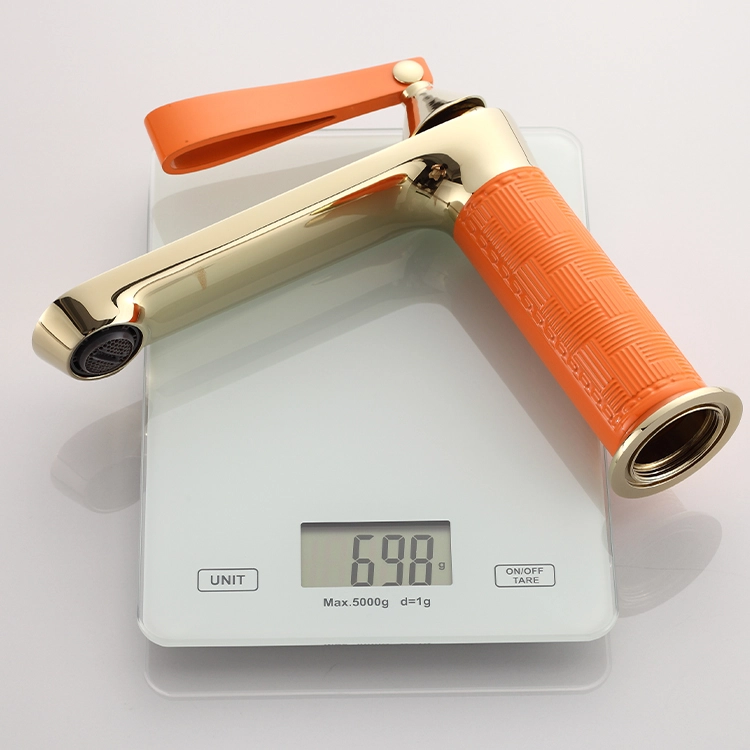 Brass Hot and Cold Bathroom Basin Mixer Faucet