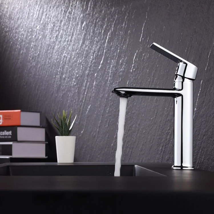 Robinet de lavé de salle de bain en laiton de salle de bain